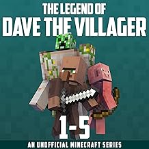 The Legend of Dave the Villager Books 1–5: Dave the Villager Collections, Book 1 cover