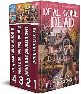 The Lily Sprayberry Cozy Mystery Collection Books 1-4 cover