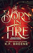 born in fire (demon days, vampire nights world book 1) cover