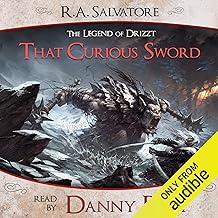 that curious sword: a tale from the legend of drizzt cover