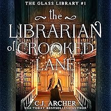 the librarian of crooked lane: the glass library, book 1 cover