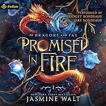 promised in fire: of dragons and fae, book 1 cover