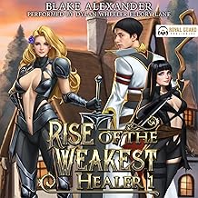 rise of the weakest healer: a litrpg saga cover