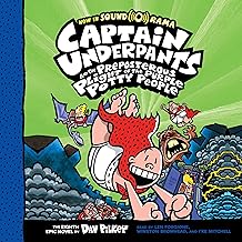 Captain Underpants and the Preposterous Plight of the Purple Potty People: Color Edition: Captain Underpants, Book 8 cover