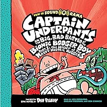 Captain Underpants and the Big, Bad Battle of the Bionic Booger Boy, Part 1: The Night of the Nasty Nostril Nuggets: Color Edition: Captain Underpants Series, Book 6 cover