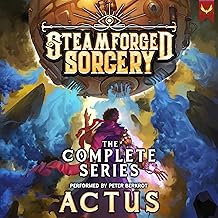 steamforged sorcery: the complete series: a litrpg boxset cover